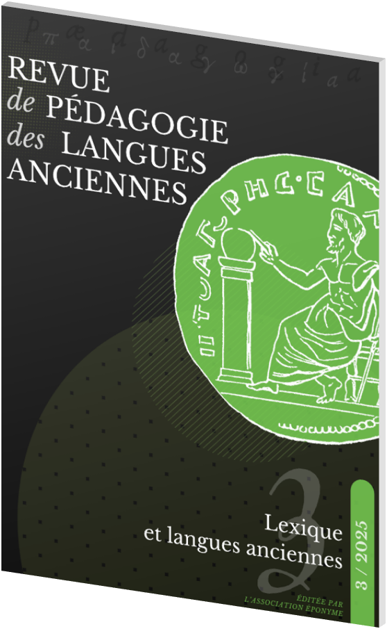 Numéro 3 : Lexique et langues anciennes
